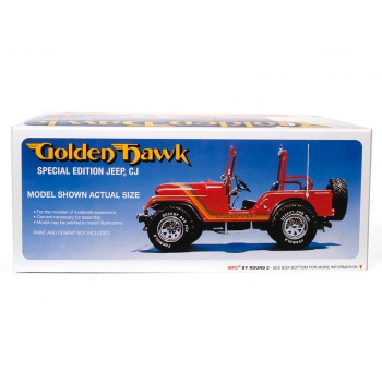 Plastikmodell – 1:25 1981 Jeep CJ5 Golden Hawk Auto – MPC986